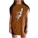 thumbnail image 4 of Moda Retro Moda Casual Cuello redondo Manga corta Ranura Estampado Camiseta Top Pompotops hkajfhjk460888, 4 of 9