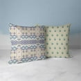 thumbnail image 5 of Paisley Oasis Throw Pillow with Removable Cover in Beige 18x18, 5 of 6