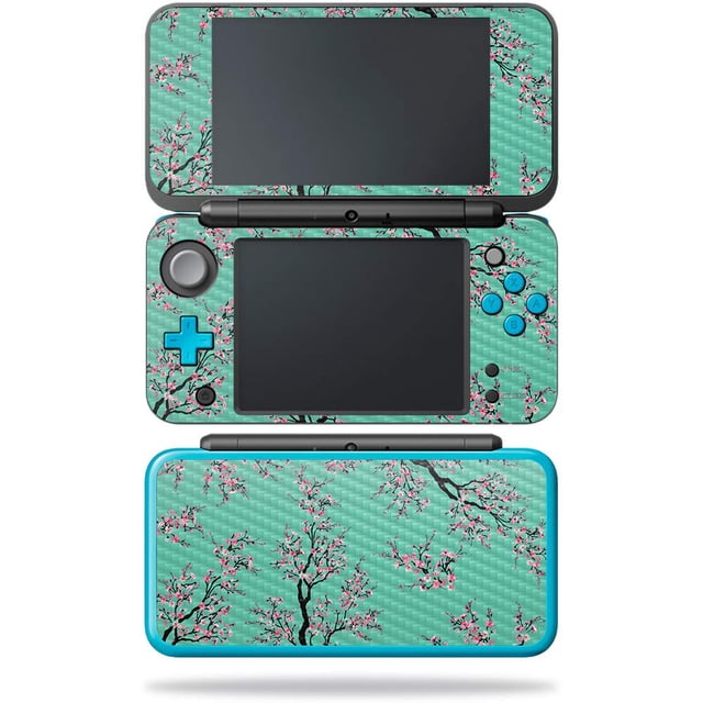 MightySkins Carbon Fiber Skin for Nintendo New 2DS XL - Winter Fox Pattern | Protective, Durable Textured Carbon Fiber Finish | Easy to Apply, Remove, and Change Styles | Made in The USA