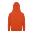 thumbnail image 4 of YONGHS Kids Girls Casual Hoodie Long Sleeve Lightweight Hooded Sweatshirt Pullover Tops Orange 9-10, 4 of 7