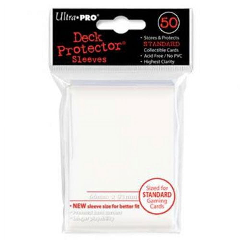 Monster Protectors Clear Board Game Card Sleeves(100 Pack)  Standard  American Size (57 x 89mm) Protectors, 100 Micron Thickness Sleeves for  Premium Protection - Walmart.com