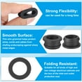 thumbnail image 3 of Uxcell 7 8 inch Rubber Grommets, 3Pcs Top Hat Grommet for Wiring Cable Gasket Hole Plugs, Black, 3 of 5