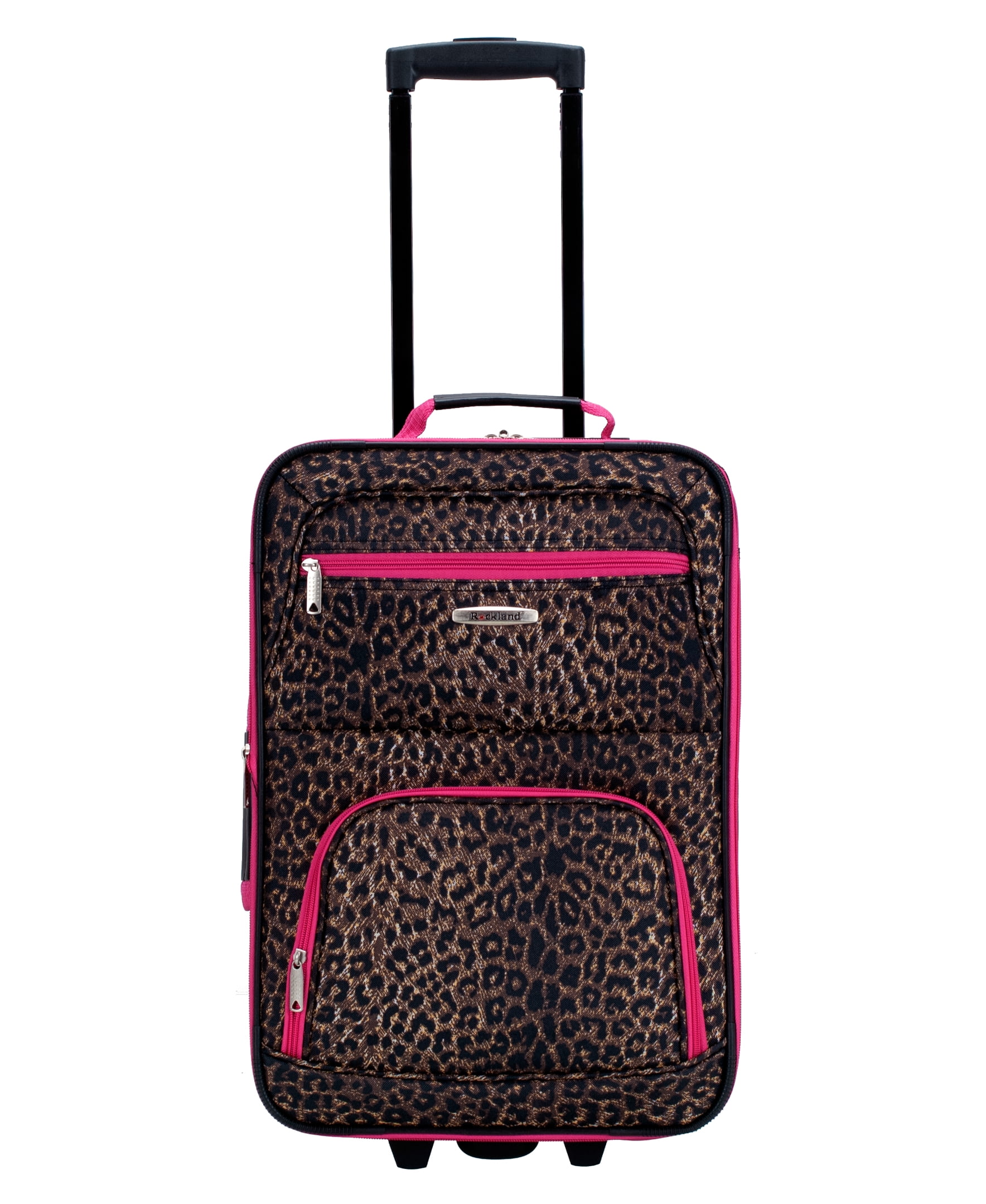 Rockland Luggage Spectra 3 Piece Softside Rolling Luggage Set