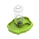 thumbnail image 2 of Cuenco de agua para reptiles, bebedero para reptiles, accesorios de alimentación, comedero para mascotas, hidratador automático para gecos. Fruta verde, 2 of 8