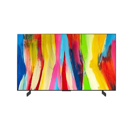 LG OLED42C2PUA 42" 4K Ultra High Definition OLED Smart TV C2P Series with an Additional 1 Year Coverage by Epic Protect (2022)