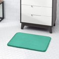 thumbnail image 2 of Walensee Memory Foam Bath Mat Non Slip Absorbent Super Cozy Velvet Bathroom Rug Carpet (20 x 32 inches, Turquoise), 2 of 8