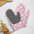 thumbnail image 4 of Junzan Pink Cartoon Bear for Oven Mitts 2 Piece Set,BBQ Gloves Grilling Gloves Heat Resistant Oven Gloves Kitchen Silicone Oven Mitts for Barbecue/Cooking/Baking, 4 of 6