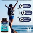 thumbnail image 4 of Suplemento de aceite de pescado omega 3 NEW AGE 810 ml (270 cápsulas blandas), 4 of 9