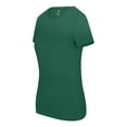 thumbnail image 2 of ACTIVE UNIFORMS SCRUBS Women's Short Sleeve Round-Neck T-Shirt Under Scrub (True Hunter Green, 3X-Large), 2 of 6