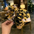 thumbnail image 1 of Diadema con lazo de leopardo Xihbxyly accesorios para toques laterales ancho de banda, 1 of 2