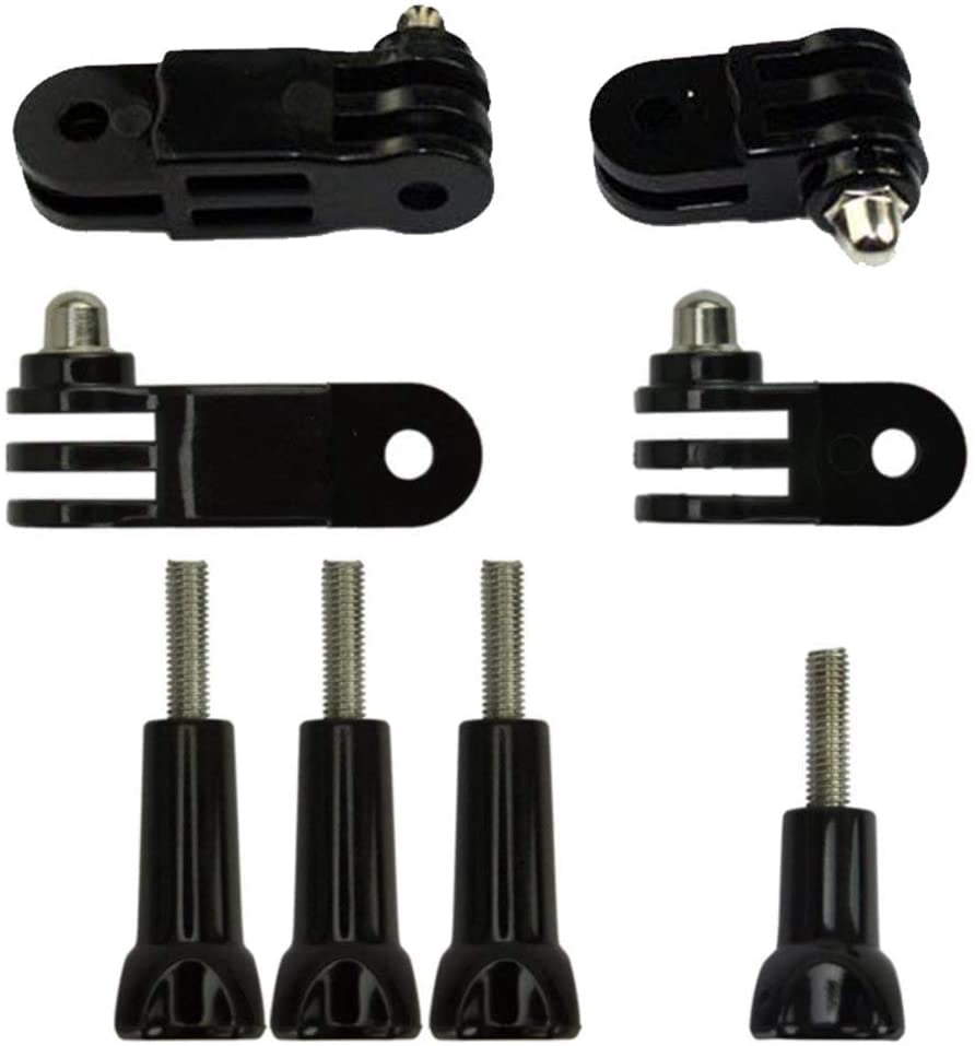 GoPro Extension Pivot Arm Kit - 8pc, 3-Way Adjustable, Same & Vertical Direction, Stainless Screws, For Hero 4-13