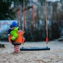 FRCOLOR 1 Pair Adjustable Swing Rope for Swing Rope 70.9 Inch Light Brown