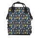 thumbnail image 1 of Fotbe Rocket Space Mochila Maternidad - Lona de Sarga Impermeable, Mochila de Pañales de Gran Capacidad con Múltiples Bolsillos y Correas Ajustables, 1 of 6