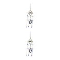 thumbnail image 3 of Advancent Crystal Suncatcher Colgante Rainbow Maker con marco de metal Decoración Wind Chime Adornos Ventana Interior Árbol de Navidad Type7 NO7, 3 of 6