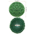 thumbnail image 4 of KFFKFF Faux Boxwood Topiaries, 20'' Height (Set of 2), Sphere-Shaped Synthetic Topiary Plants, Evergreen Artificial Decor Balls for Outdoor, Patio, Garden, Wedding, and Home Decoration, 4 of 10