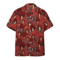thumbnail image 5 of Camisas de hombre con linternas rojas, camisas holgadas e informales de manga corta, camisetas de moda urbana para niño, camisas hawaianas, ropa vintage para hombre, 5 of 5