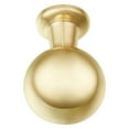 thumbnail image 5 of Utopia Alley Lyon Cabinet Ring Pull Knob - Decorative Cabinet Drop Pull Knobs for Cabinets and Drawers - Vintage Cabinet Hardware with Hand Finished Polished Gold - Metal Drawer Pull Knobs 0.87", 5 of 9