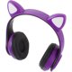 thumbnail image 4 of Auriculares con orejas de gato para niñas, adorables auriculares inalámbricos para juegos, auriculares estéreo., 4 of 7