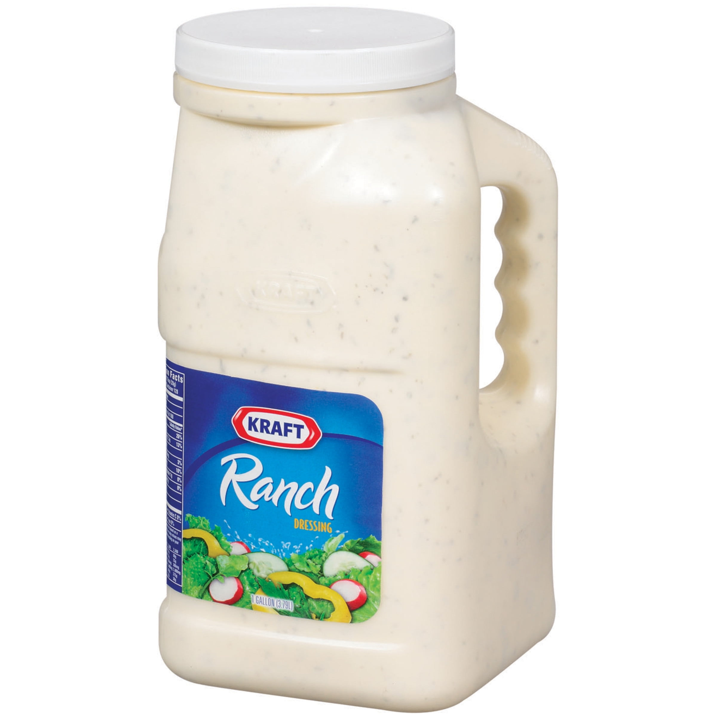 (4 pack) Kraft Ranch Dressing, 1 gal Jug