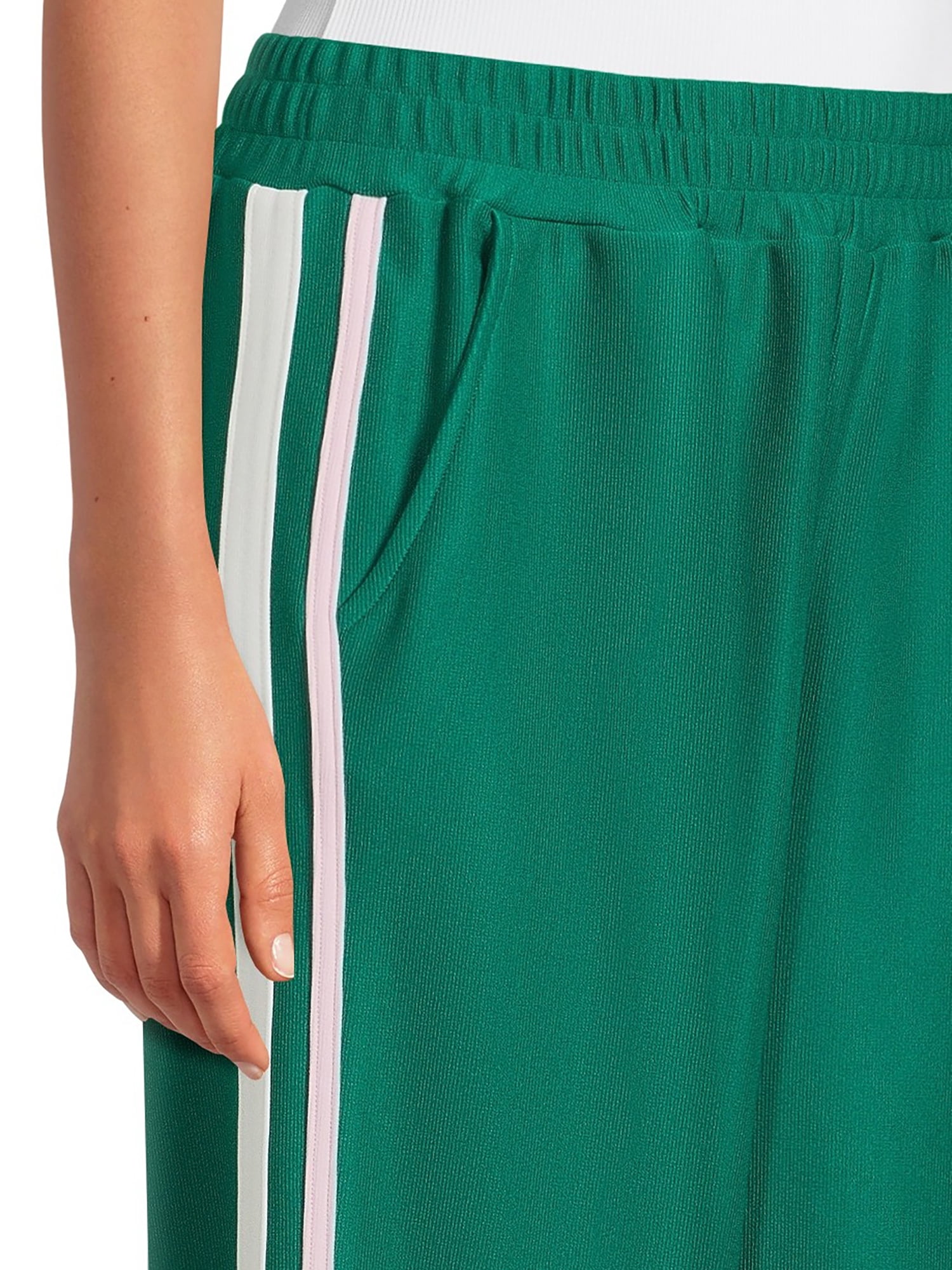 Self Esteem Juniors Knit Track Pants with Side Striping, 30.25" Inseam, Sizes S-XL