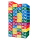 thumbnail image 1 of Juego de construcción de bloques multicolores estables y resistentes de plástico para niños, 45 Uds., 1 of 5