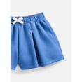 thumbnail image 3 of Wonder Nation Toddler Girls Athletic Pleated Shorts with Bow, Sizes 12M-5T, 3 of 3
