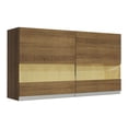 thumbnail image 1 of Alacena Madesa Glamy 120 cm 2 Puertas Con Vidrio Marrón, 1 of 5