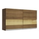 thumbnail image 1 of Alacena Madesa Glamy 120 cm 2 Puertas Con Vidrio Marrón, 1 of 5