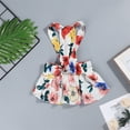thumbnail image 5 of DOPI Summer Beach Fresh Cat Dog Cute Pet Clothes Bow Dress Cotton Print, 5 of 5