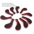 thumbnail image 3 of Golf Head Covers Golf Driver Head Cover Neoprene 10Pcs Neoprene Golf Club Iron Head Covers Putter Set Protector Case Golf soryGray, 3 of 7
