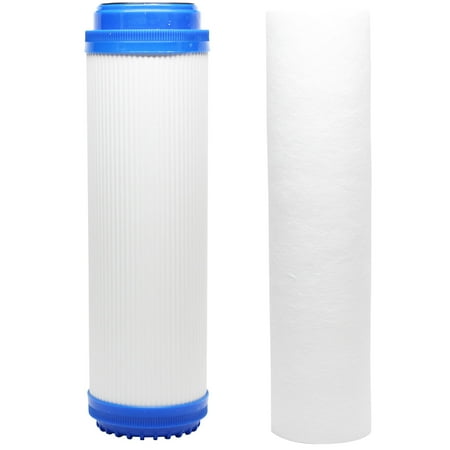 

Replacement Filter Kit for 3M Aqua-Pure SS20 EPE-316L RO System - Includes Polypropylene Sediment Filter & Granular Activated Carbon Filter - Denali Pure Brand
