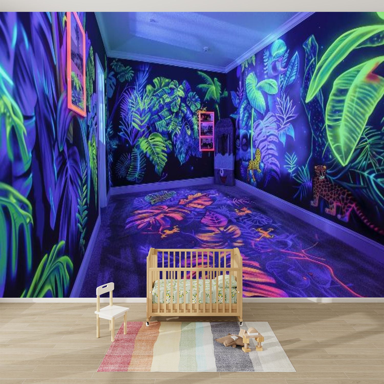 Photographic Wallpaper Vlies Tiger Vinyl Wall Sports Cheap Girl And Boy Gym | Fotomurales Decorative | Photographic Wall | Mural | Sticker 400 X 300 - View #2