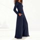 thumbnail image 5 of RKSTN Jumpsuits for Women Plus Size Zipper Wide Leg Romper Pants Womens Casual Solid Loose Fits Comfortable Zip Up Jumpsuit with Pockets, 5 of 9