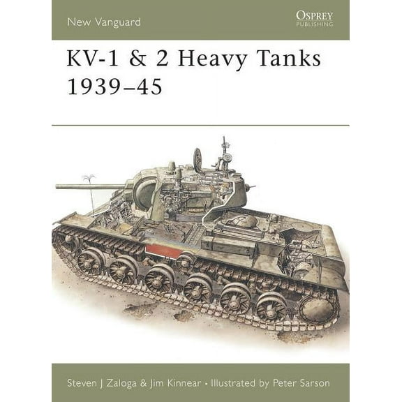New Vanguard: KV-1 & 2 Heavy Tanks 1939–45 (Series #17) (Paperback)