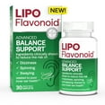 thumbnail image 3 of (3 pack) Lipo-Flavonoid Advanced Balance Support with Vitamin D3 for Vertigo Like Symptoms, Dizziness & Spinning, 30 Caplets, 3 of 21
