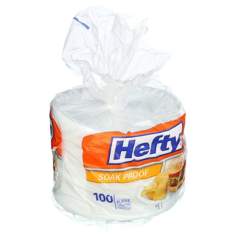 Hefty® Everyday™ Soak Proof 8.875 In. Plates 45 Ct Bag, Plates, Bowls &  Cups