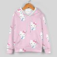 thumbnail image 3 of Hello Kitty Boys 2 Piece Tracksuit Athletic Sweatsuits Sets Hooded Sweatshirt And Jogger Sweatpants Clothing Sets for Kids, 3 of 8