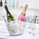 thumbnail image 5 of Ice Bucket- Clear Acrylic Champagne Bucket with Easy-to-Carry Handles - Good for up to 2 Wine or Champagne Bottles (2 Pack), 5 of 5