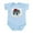 Sky Blue, variant on CafePress - My Foi Loves Me Infant Creeper - Baby Light Bodysuit, Size Newborn - 24 Months