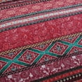 thumbnail image 6 of HoneiLife Cotton Quilt Set 2 Piece Lightweight Quilts Bedding Set, Rose Red, Twin, 6 of 7