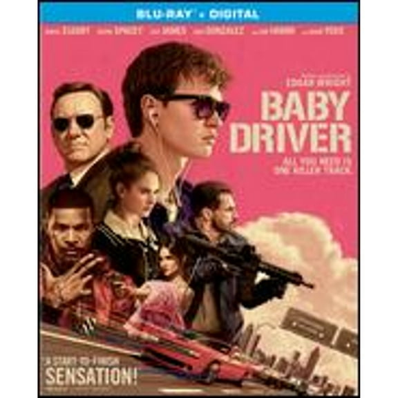 Pre-Owned Baby Driver [Blu-ray] (Blu-Ray 0043396488267) directed by Edgar Wright