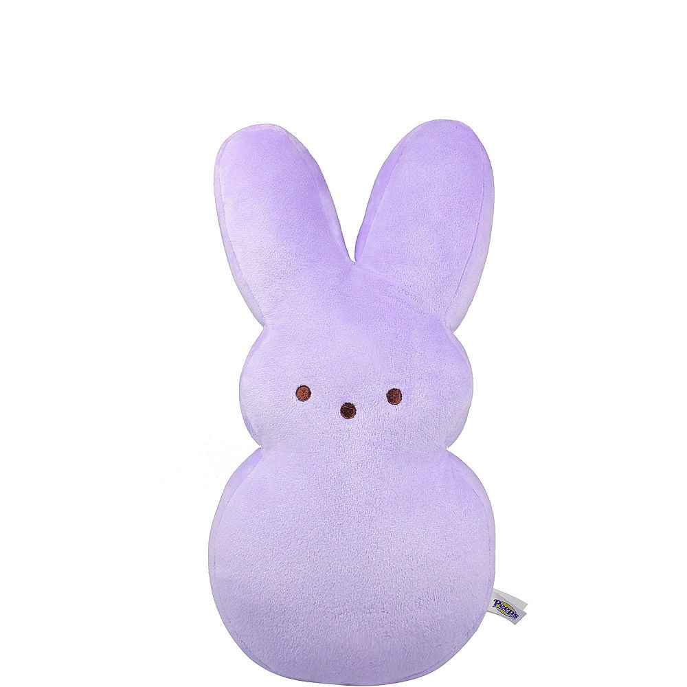 Details about   NWT Officially Licensed Peeps Purple Easter Bunny 9" Plush Easter basket fill 
