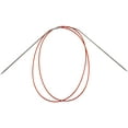 thumbnail image 2 of ChiaoGoo 40 Inch Regular Red Stainless Steel Circular Knitting Needles (Tip Sizes US- to US-11), 2 of 3