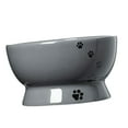 thumbnail image 1 of Cuenco de alimentación para gatos elevado, cuencos para gatos elevados, duradero, fácil de limpiar, cuenco de agua elevado para, cuenco de alimentació plano gris, 1 of 8