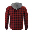 thumbnail image 4 of Fashion Streetwear Men's Winter Comfy waffle Casual Suit Long-sleeved Shirt Mens Vacation Outwear, 4 of 6