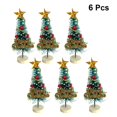 thumbnail image 1 of Décorations de Table de Noël Centres de Table(Vert)(6 Pcs), 1 of 5