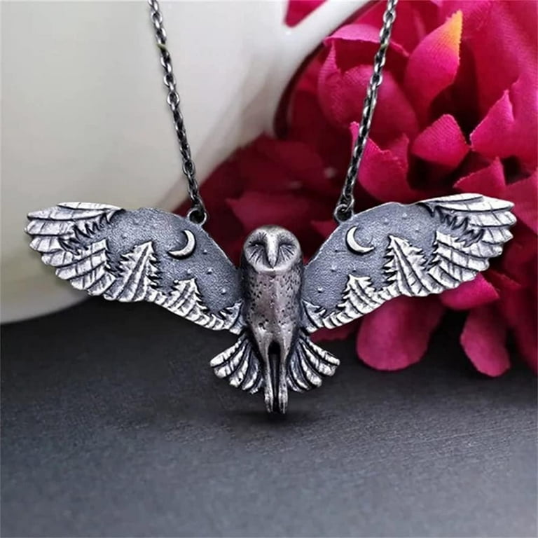 Owl necklace walmart deals