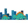 thumbnail image 2 of Gwong Decoración hogareña Ciudad Lindo Dinosaurio Sala de niños Kindergarten Etiqueta de pared Desmontable Fondo de pantalla Gwong 21052833, 2 of 6