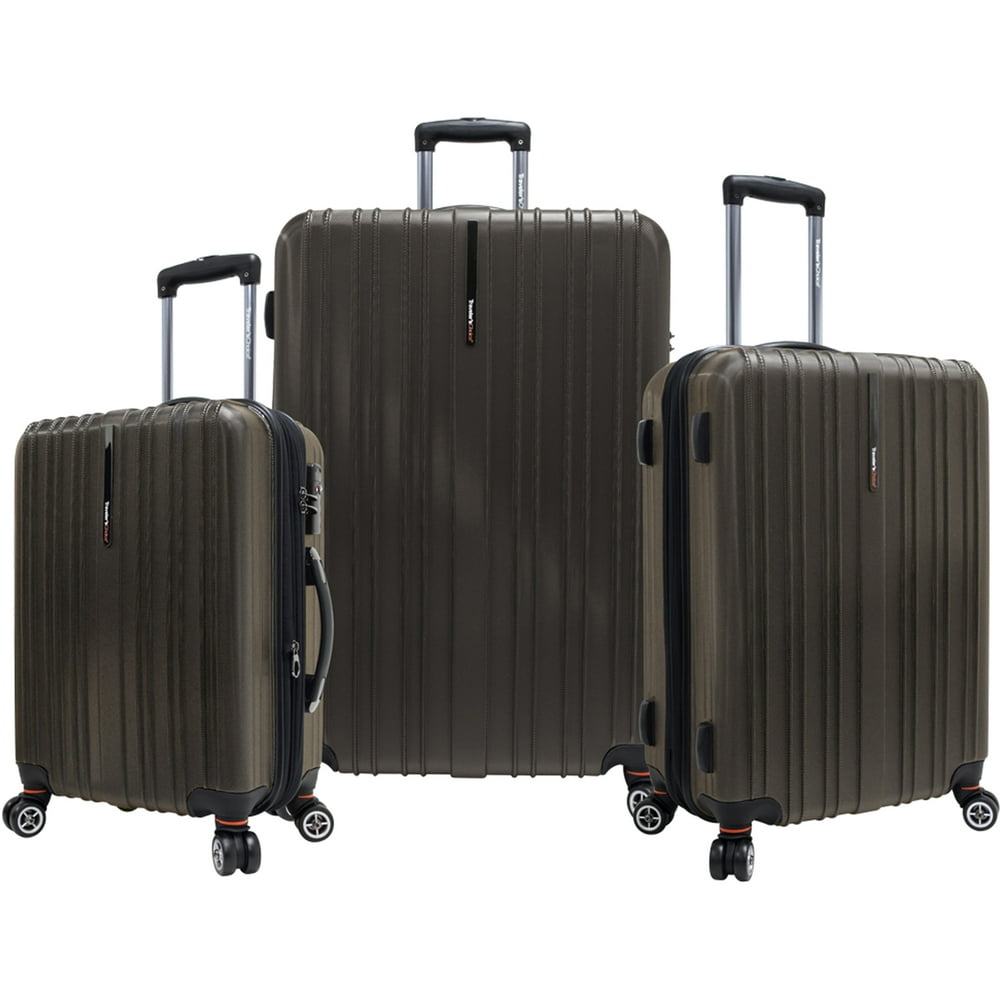Traveler's Choice Tasmania 3Piece Expandable Hardside Spinner