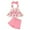 Pink, variant on Kogui Going Home Outfit Baby Girl Toddler Baby Girl Clothes Summer Outfits Set, Short Sleeve T-Shirt+Casual Shorts+Headband 3Pcs Girl Clothing (Pink,2-3 Years)